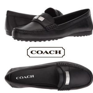 Coach Fredrica Leather Loafers. Size: 8.5 B.